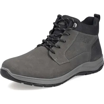 Pánská zimní obuv Pánská kotníková obuv RIEKER 03605-45 šedá W5 44
