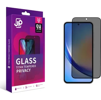 JP Titan Privacy extra odolné tvrzené sklo, Samsung Galaxy A55, černé
