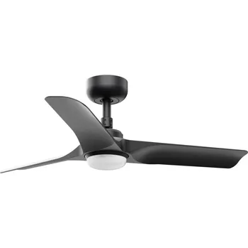 FARO 33825-1TW-LED Stmív. ventilátor HEY S LED/10W/230V 2700/4000/6000K černá+DO