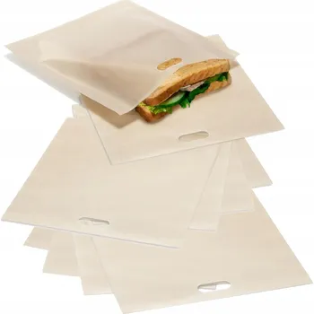 Sáček na potraviny Sáčky na sendviče X10 Opakovaně použitelné sáčky na toasty
