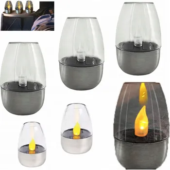 Svíčka 5 KUSŮ SOLÁRNÍ LAMPA SVÍČKA SLUNEČNÍ VENKOVNÍ ZAHRADNÍ DEKORACE SADA