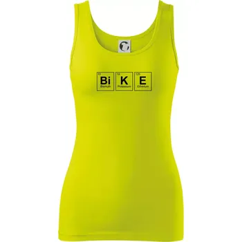 Dámské tričko BiKE - periodická tabulka - Dámské tílko - XS ( Limetková )
