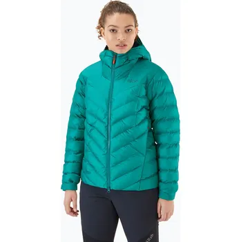Dámská zateplená bunda Rab Nebula Pro storm green