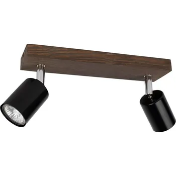 Bodové svítidlo Spot-Light DO2910256 - Stropní bodové svítidlo MANARA 2xGU10/5W/230V borovice