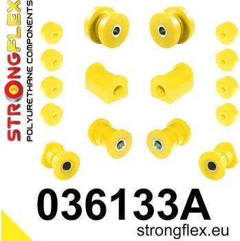 Silentblok nápravy 036133A: Strongflex Sada silentbloků předního zavěšení varianta SPORT 24mm 031981
