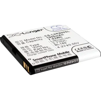 Telefonní příslušenství Baterie Cameron Sino CS-LVK800SL, Li-Ion, 1900