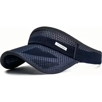 Kšiltovka Síťovaná kšiltovka s dlouhým kšiltem bez vrchu - TMAVĚ MODRÁ (Značka: SH)