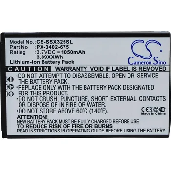 Baterie pro mobilní telefon Baterie Cameron Sino CS-SSX325SL, Li-Ion, 1050