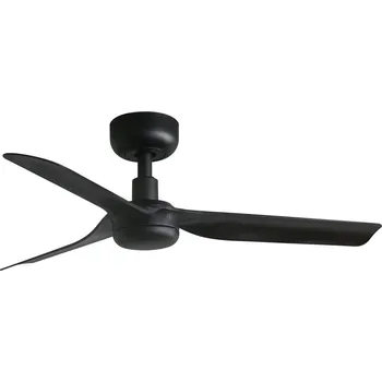 Stropní ventilátor FARO 33822 - Stropní ventilátor MINI PUNT S černá pr. 90 cm + dálkové ovládání