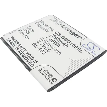 Baterie pro mobilní telefon Baterie Cameron Sino CS-GSG100SL, Li-Ion, 2000