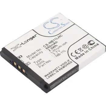 Baterie Cameron Sino CS-NB11LHC, Li-Ion, 680
