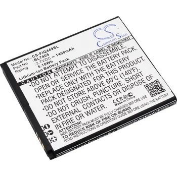 Baterie pro mobilní telefon Baterie Cameron Sino CS-FIQ449SL, Li-Ion, 1400