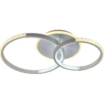 LED Stmívatelný přisazený lustr LED/55W/230V 3000-6500K + DO