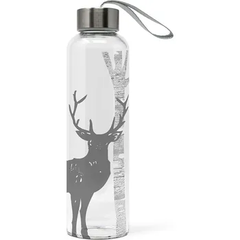 Termoska PPD Skleněná lahev Mystic Deer Real Silver, 550 ml