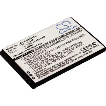 Baterie pro mobilní telefon Baterie Cameron Sino CS-KSA001SL, Li-Ion, 650