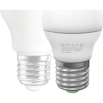 Žárovka LED Žárovka ECOLINE G45 E27/7W/230V 4000K - Brilagi