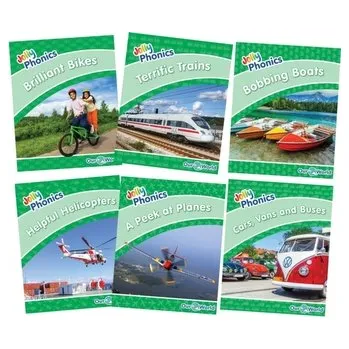 Anglický jazyk Jolly Phonics Readers Level 3, Our World, Complete Set - Van-Pottelsberghe, Louise