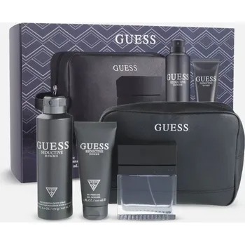 Pánský parfém Guess GUESS Seductive Homme, SET: Toaletní voda 100ml + Deosprej 226ml + Sprchový gél 100ml + Kozmetická taška Pre mužov Toaletní voda