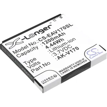 Baterie pro mobilní telefon Baterie Cameron Sino CS-EAV170SL, Li-Ion, 1200