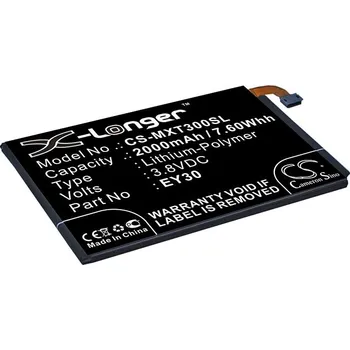 Baterie pro mobilní telefon Baterie Cameron Sino CS-MXT300SL, Li-Polymer, 2000