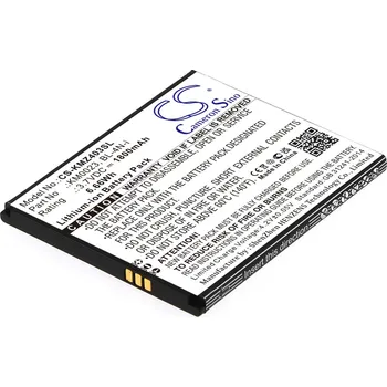 Baterie pro mobilní telefon Baterie Cameron Sino CS-KMZ403SL, Li-Ion, 1800