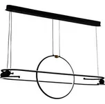 LED Stmívatelný lustr na lanku LED/95W/230V 3000-6500K + dálkové ovládání