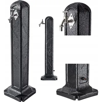 ZAHRADNÍ KOHOUT TANKER SLOUPEK S KOHOUTKEM VENTILEM NA VODU HYDRANT VODNÍ BOD