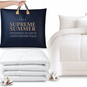 přikrývka PŘIKRÝVKA 180x200 BAVLNĚNÁ CELOROČNÍ ANTI-ALERGICKÁ HOTELOVÁ SUPREME