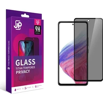 JP Titan Privacy extra odolné tvrzené sklo, Samsung Galaxy A53 5G, černé