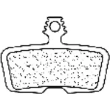 CL BRAKES Brzdové destičky pro jízdní kola se slinutou směsí - 4054VX 4054VX