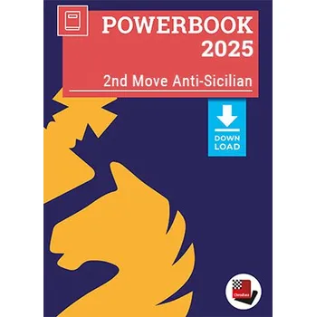 Šachy ChessBase 2nd Move Anti-Sicilian Powerbook 2025 - verze ke stažení (anglicky, německy)