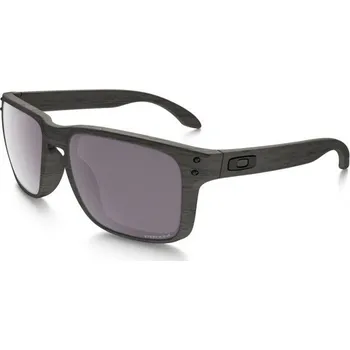 Módní doplněk Brýle OAKLEY Holbrook - Woodgrain w Prizm Black Polarized, OO9102-W955