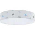LED Stmívatelné svítidlo GALAXY KIDS LED/24W/230V hvězdičky bílá/šedá/modrá + DO