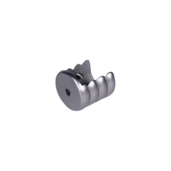 Věšák Držák na garnýž - stěna-stěna-16 Barva: chrom mat