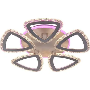 LED RGB Stmívatelný přisazený lustr LED/70W/230V 3000-6500K + DO