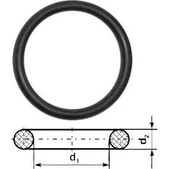 Vymezovací kroužek OK 6x2,5 NBR70 O-kroužek