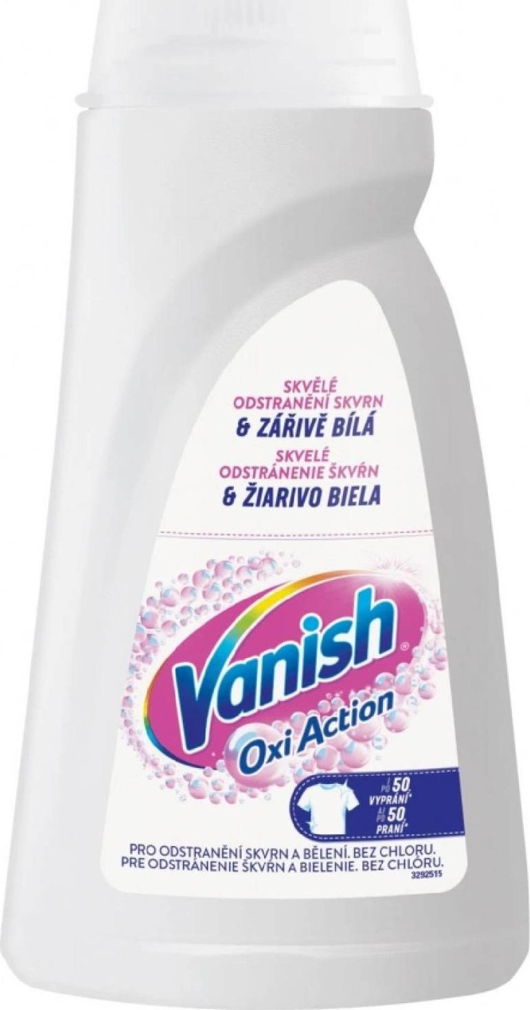 Vanish na praní tekutý bílý 1l