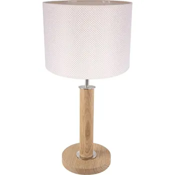 Lampička Spot-Light 7017400511528 - Stolní lampa BENITA 1xE27/60W/230V dub