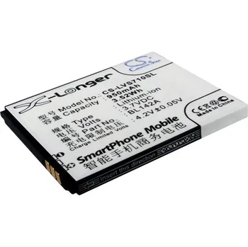 Baterie pro mobilní telefon Baterie Cameron Sino CS-LVS710SL, Li-Ion, 950