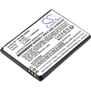 Baterie pro mobilní telefon Baterie Cameron Sino CS-BEL880SL, Li-Polymer, 1450