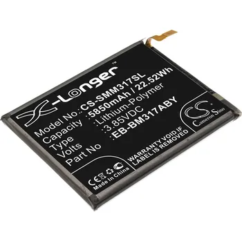 Baterie pro mobilní telefon Baterie Cameron Sino CS-SMM317SL, Li-Polymer, 5850