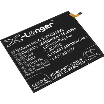 Baterie pro mobilní telefon Baterie Cameron Sino CS-ZTC016XL, Li-Polymer, 4000