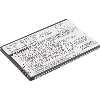 Baterie pro mobilní telefon Baterie Cameron Sino CS-HT6350SL, Li-Ion, 1350