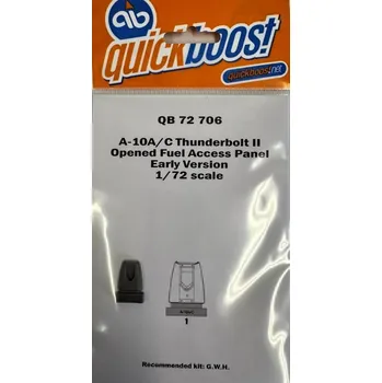 Plastikový model Quickboost 1/72 A-10A/C Thunderb.II opened fuel access early
