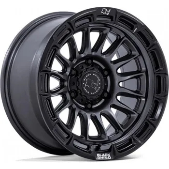 Alu kolo BLACK RHINO Alu kola Black Rhino Hard Alloys BR025 RIVAL 9x17 5x127 ET-12 Matte Gunmetal W/ Matte Black Lip 71.5