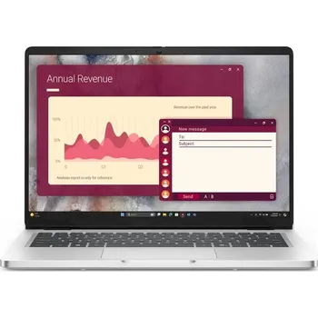 Notebook DELL Pro 14 HVFX4 Stříbrná