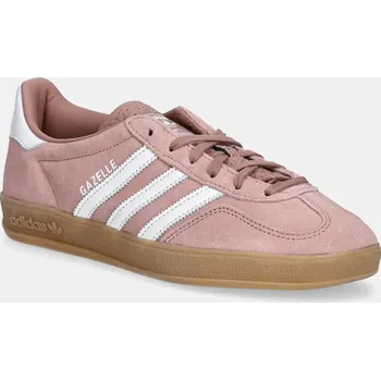 Dámské tenisky Semišové tenisky adidas Originals Gazelle Indoor, 35.5, růžová, 34X