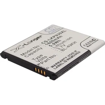 Baterie pro mobilní telefon Baterie Cameron Sino CS-LKP930XL, Li-Ion, 1600