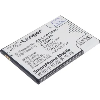 Baterie pro mobilní telefon Baterie Cameron Sino CS-CPD190SL, Li-Ion, 1750
