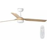 FARO 33816-20 - LED Stropní ventilátor PUNT LED/18W/230V Wi-Fi béžová/bílá + DO
